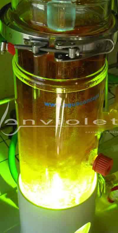 Síntesis fotoquímica con un reactor UV-DMIF 