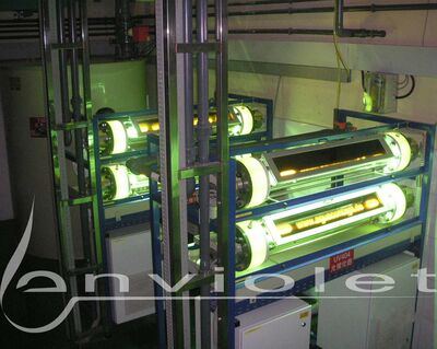 Recycling of electrolytes with UV-Oxidation