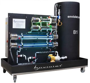 Sistema di laboratorio personalizzato per la fotoossidazione per ricerca e sviluppo